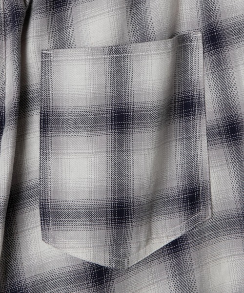 WEGO（ウィゴー）の「WEGO/オンブレチェック ルーズイージーパンツ（スラックス・メンズ・ネイビー/サックスブルー・MEDIUM/LARGE）」の9枚目の写真