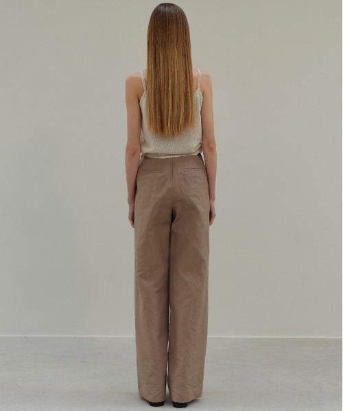 Moia（モイア）の「【Moia】ROUND SLEEVELESS / モイア ラウンド スリーブレス タンクトップ（キャミソール・レディース・ナチュラル/カーキ/ブラック・FREE）」の15枚目の写真