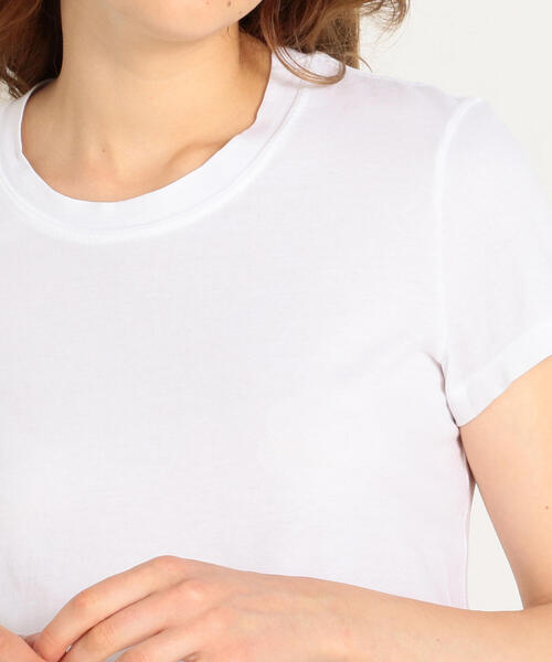 JAMES PERSE(ジェームスパース)の「ベーシックバックプリント クルーネックTシャツ WLJ3114TM(Tシャツ/カットソー・レディース・ホワイト/レッド/ブルー系その他4・1/2/0/3)」の9枚目の写真