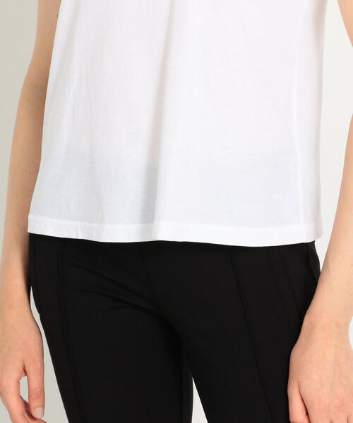 JAMES PERSE(ジェームスパース)の「ベーシックバックプリント クルーネックTシャツ WLJ3114TM(Tシャツ/カットソー・レディース・ホワイト/レッド/ブルー系その他4・1/2/0/3)」の12枚目の写真
