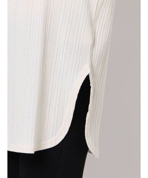 MURUA（ムルーア）の「麻混ナチュラルタンク（Tシャツ/カットソー・レディース・オレンジ/ブラック/アイボリー・FREE）」の19枚目の写真