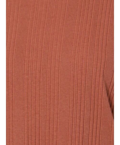 MURUA（ムルーア）の「麻混ナチュラルタンク（Tシャツ/カットソー・レディース・オレンジ/ブラック/アイボリー・FREE）」の21枚目の写真