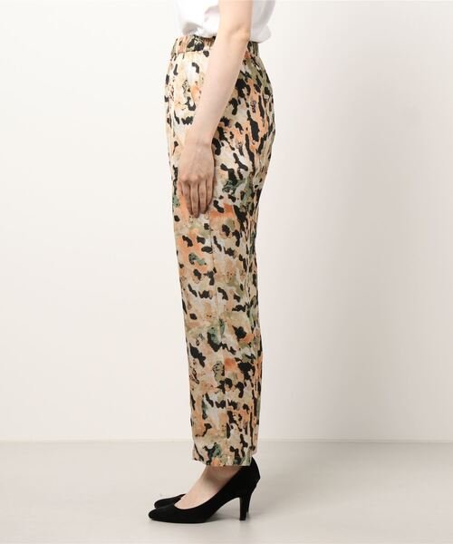 CAPRICIEUX LE'MAGE(カプリシューレマージュ)の「モザイク柄イージーパンツ(その他パンツ・レディース・オレンジ/ブルー・FREE)」の3枚目の写真