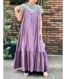 ティアードキャミワンピース