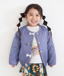 trois lapins kp | タフタ素材のブルゾン(100-130cm)(ブルゾン)