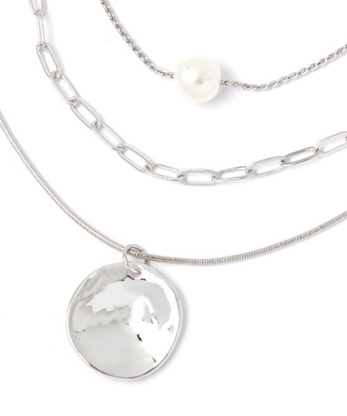 Heather（ヘザー）の「コインネックレス 216267（ネックレス・レディース・シルバー/ゴールド・ONE SIZE）」の8枚目の写真