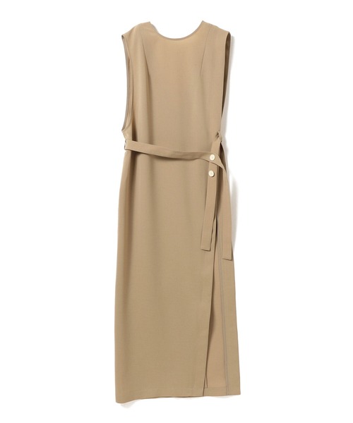 Ray BEAMS（レイビームス）の「Ray BEAMS / サイド オープン ジレ ワンピース（ワンピース・レディース・ブラック/ベージュ・ONE SIZE）」の13枚目の写真