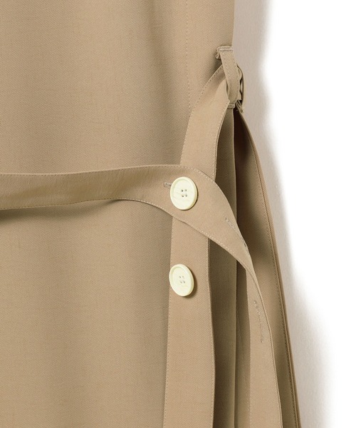 Ray BEAMS（レイビームス）の「Ray BEAMS / サイド オープン ジレ ワンピース（ワンピース・レディース・ブラック/ベージュ・ONE SIZE）」の6枚目の写真