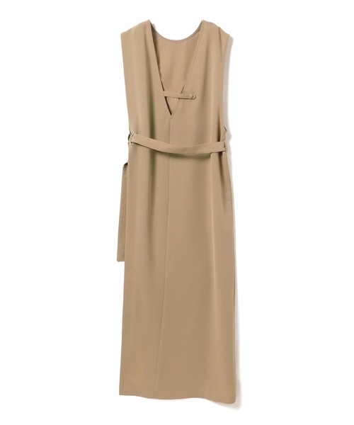 Ray BEAMS（レイビームス）の「Ray BEAMS / サイド オープン ジレ ワンピース（ワンピース・レディース・ブラック/ベージュ・ONE SIZE）」の18枚目の写真