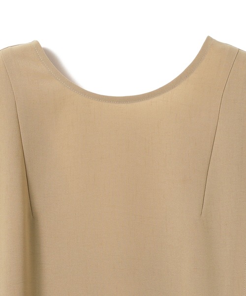 Ray BEAMS（レイビームス）の「Ray BEAMS / サイド オープン ジレ ワンピース（ワンピース・レディース・ブラック/ベージュ・ONE SIZE）」の9枚目の写真