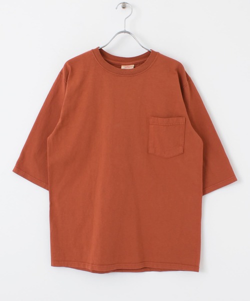 Goodwear(Since1983)（グッドウェア）の「『別注』Goodwear×DOORS 6分袖ポケットTシャツ（Tシャツ/カットソー・メンズ・ライトブルー/ボルドー/ライトカーキ/スミクロ・MEDIUM/LARGE）」の20枚目の写真