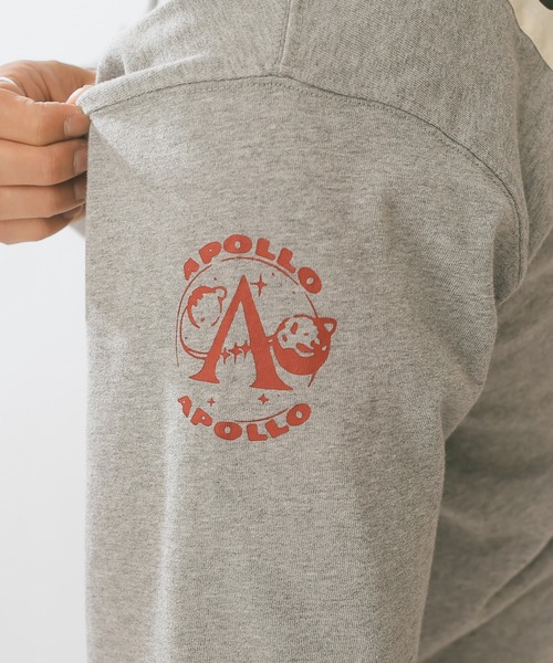 AVIREX(アヴィレックス)の「AVIREX アビレックス 6103530 ムーンランディング パッチ 長袖 クルーネックTシャツ(Tシャツ/カットソー・メンズ・ホワイト/グレー/ブラック・M/L/XL)」の13枚目の写真