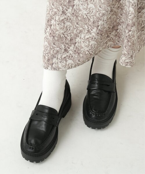 RAY CASSIN（レイカズン）の「スクエアタンクローファー（ローファー・レディース・ブラウン/グレイッシュベージュ/ブラック・MEDIUM/LARGE）」の4枚目の写真