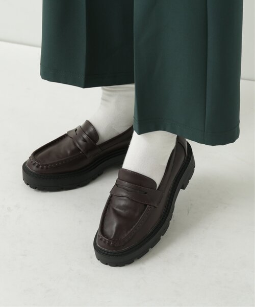 RAY CASSIN（レイカズン）の「スクエアタンクローファー（ローファー・レディース・ブラウン/グレイッシュベージュ/ブラック・MEDIUM/LARGE）」の5枚目の写真