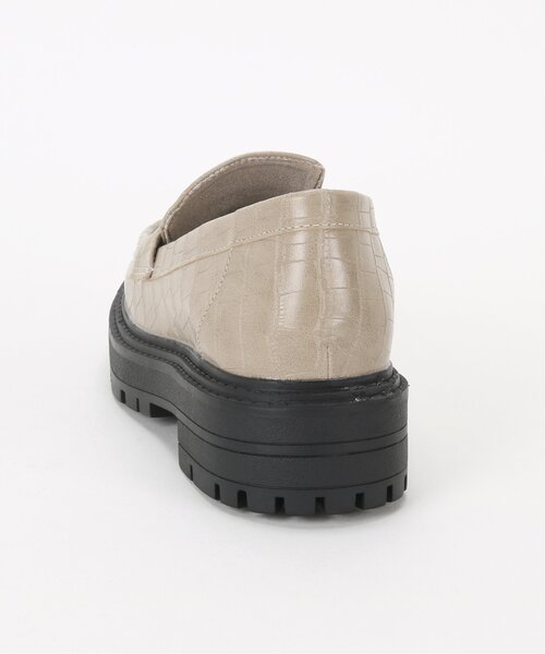 RAY CASSIN（レイカズン）の「スクエアタンクローファー（ローファー・レディース・ブラウン/グレイッシュベージュ/ブラック・MEDIUM/LARGE）」の12枚目の写真