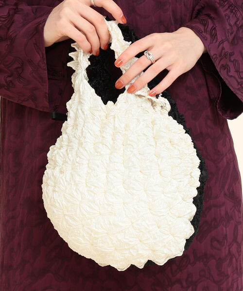 Ray BEAMS（レイビームス）の「BUNZABURO × Ray BEAMS / 別注 バイカラー BAG（トートバッグ・レディース・その他/その他1/その他2・ONE SIZE）」の5枚目の写真