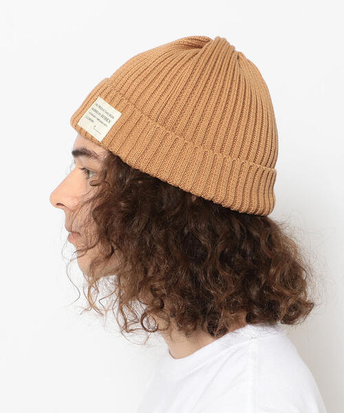 AVIREX(アヴィレックス)の「COTTON WATCH CAP / コットン ワッチ キャップ / AVIREX / アヴィレックス(ニットキャップ/ビーニー・メンズ・ブラック/ブラウン/オフホワイト/オリーブ・FREE)」の12枚目の写真