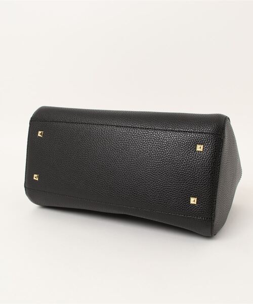 KATIE LOXTON(ケイティロクストン)の「バンブートートバッグ(トートバッグ・レディース・ブラック/ベージュ・FREE)」の5枚目の写真