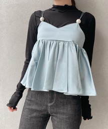 PAIN | パールサテンキャミトップス(キャミソール)