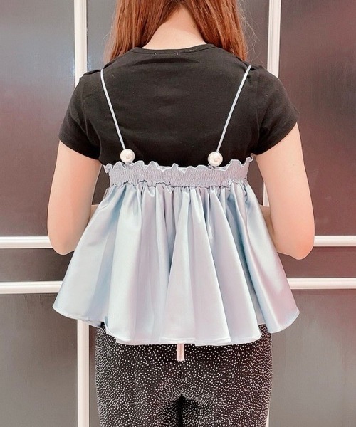 PAIN(ペイン)の「パールサテンキャミトップス(キャミソール・レディース・ホワイト/ブラック/ブルー・FREE)」の19枚目の写真