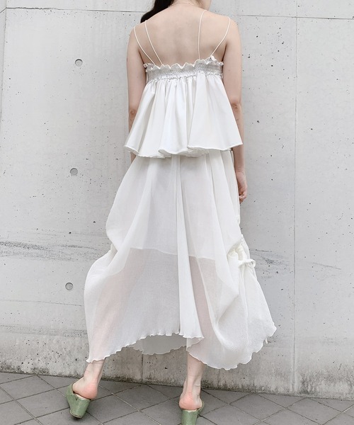 PAIN(ペイン)の「パールサテンキャミトップス(キャミソール・レディース・ホワイト/ブラック/ブルー・FREE)」の15枚目の写真