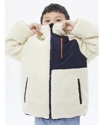 GAP | リバーシブル シェルパジャケット (ボーイズ・ユニセックス)(その他アウター)