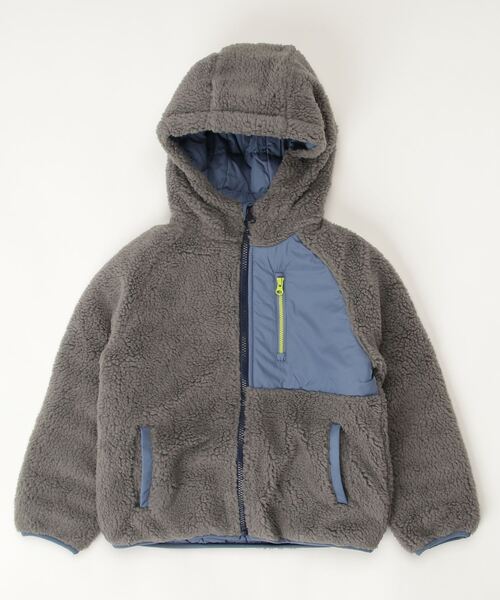 GAP（ギャップ）の「リバーシブル シェルパジャケット (ボーイズ・ユニセックス)（その他アウター・キッズ・ピンク/その他/ベージュ・L/XXL/M/XL/S）」の9枚目の写真