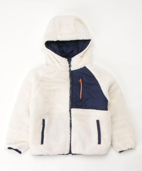 GAP（ギャップ）の「リバーシブル シェルパジャケット (ボーイズ・ユニセックス)（その他アウター・キッズ・ピンク/その他/ベージュ・L/XXL/M/XL/S）」の10枚目の写真