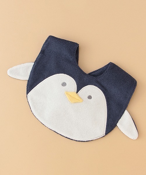 kladskap（クレードスコープ）の「アニマルスタイ（スタイ/よだれかけ・キッズ・ライトグリーン/クリーム/ネイビー・FREE）」の3枚目の写真