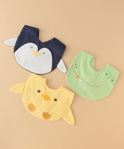 kladskap（クレードスコープ）の「アニマルスタイ（スタイ/よだれかけ・キッズ・ライトグリーン/クリーム/ネイビー・FREE）」の11枚目の写真