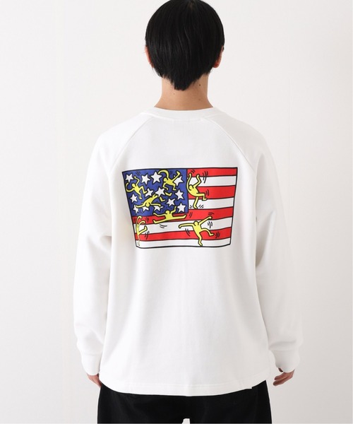 JOINT WORKS(ジョイントワークス)の「【ManhattanPortage×Keith Haring】 SWEAT(スウェット・メンズ・ホワイト・MEDIUM/LARGE)」の5枚目の写真
