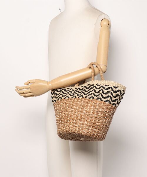 Liberty Bell(リバティーベル)の「Liberty Bell / Basket Bag BPS EXCLUSIVE MODEL(かごバッグ・レディース・ベージュ・FREE)」の3枚目の写真