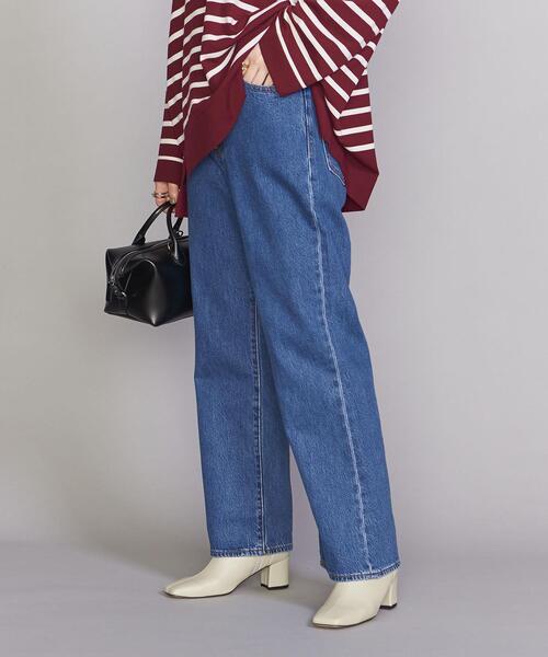 Levi's（リーバイス）の「＜Levi’s（リーバイス）＞MATHCLUB FLR デニムパンツ（デニムパンツ・レディース・ネイビー・26/27）」の3枚目の写真