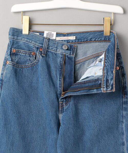 Levi's（リーバイス）の「＜Levi’s（リーバイス）＞MATHCLUB FLR デニムパンツ（デニムパンツ・レディース・ネイビー・26/27）」の2枚目の写真