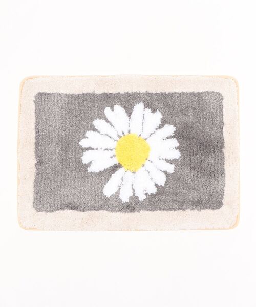 Opt!（オプト）の「〈Opt!/オプト〉Flower Rug Mat/フラワーラグマット（ラグ/マット・レディース・ネイビー/グレー/グリーン・ONE SIZE）」の7枚目の写真
