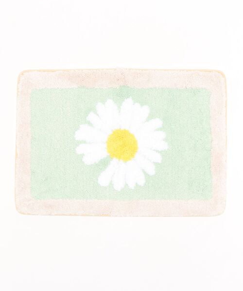 Opt!（オプト）の「〈Opt!/オプト〉Flower Rug Mat/フラワーラグマット（ラグ/マット・レディース・ネイビー/グレー/グリーン・ONE SIZE）」の8枚目の写真