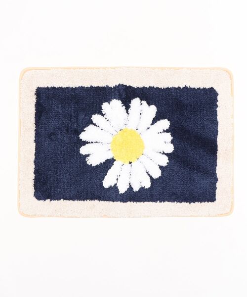 Opt!（オプト）の「〈Opt!/オプト〉Flower Rug Mat/フラワーラグマット（ラグ/マット・レディース・ネイビー/グレー/グリーン・ONE SIZE）」の9枚目の写真