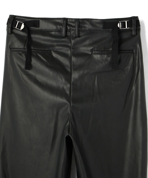 DANKE SCHON(ダンケシェーン)の「DankeSchon/ダンケシェーン/エコレザースラックス/EcoLether Slacks(その他パンツ・メンズ・ブラック・SMALL/MEDIUM)」の5枚目の写真