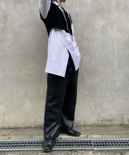 DANKE SCHON(ダンケシェーン)の「DankeSchon/ダンケシェーン/エコレザースラックス/EcoLether Slacks(その他パンツ・メンズ・ブラック・SMALL/MEDIUM)」の15枚目の写真