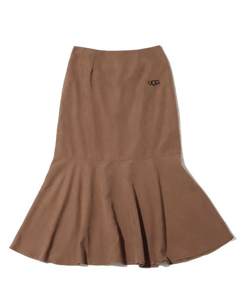UGG（アグ）の「UGG@mos マーメイド ロングスカート（スカート・レディース・ブラウン/ベージュ・M/L）」の3枚目の写真
