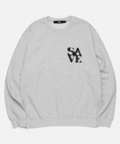 LMCの「【LMC】SAVE ORGANIC SWEATSHIRT / エルエムシー セーブ ロゴ オーガニック スウェットシャツ(スウェット・メンズ・グレー・SMALL/MEDIUM/LARGE/X-LARGE)」の6枚目の写真