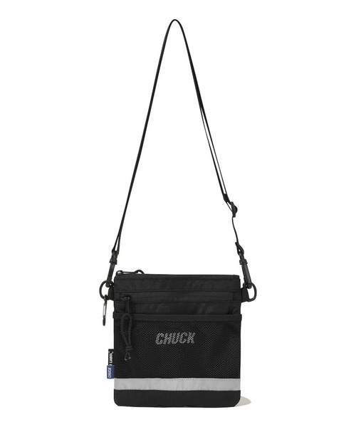 CHUCK(チャック)の「CHUCK/ミニSacoche Bag 2238928(ショルダーバッグ・レディース・ブラック・FREE)」の1枚目の写真