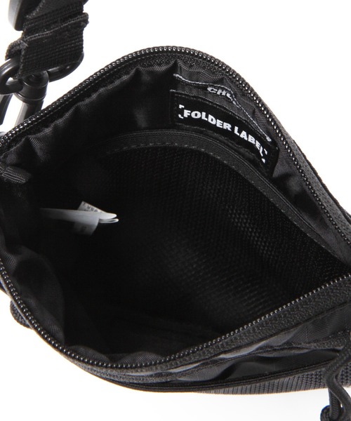 CHUCK(チャック)の「CHUCK/ミニSacoche Bag 2238928(ショルダーバッグ・レディース・ブラック・FREE)」の9枚目の写真