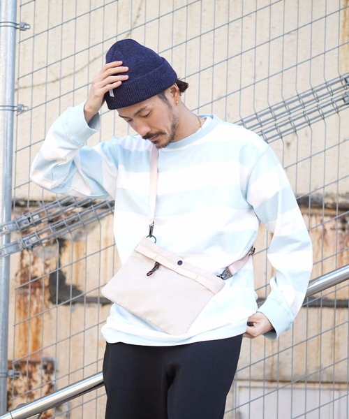 TAIKAN（テイケン）の「【TAIKAN / テイケン】STRIPED L/S CREW BABY BLUE  / ロングスリーブボーダーTシャツ（Tシャツ/カットソー・メンズ・ブルー・MEDIUM/X-LARGE/LARGE/SMALL）」の16枚目の写真