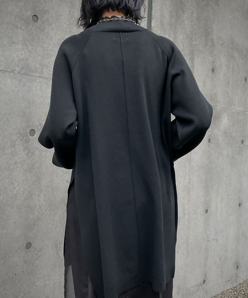 &g'aime（アンジェム）の「【＆g'aime】アウトリンクングハイネックニット（ニット/セーター・レディース・カーキ/パープル/ベージュ/ブラック・FREE）」の12枚目の写真