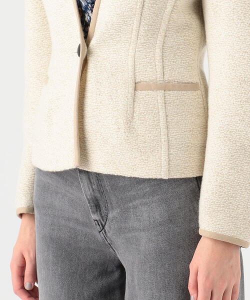 ジャケット・アウター Isabel Marant Eowyn Cape Ecru Isabel Marant