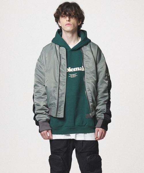 LIBERE（リベーレ）の「LIBERE リベーレ /COMBINATION MA-1 JACKET