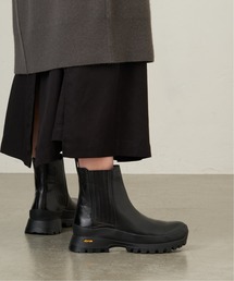 LE TALON | GRISEレザーVIBRAMサイドゴア◆(ブーツ)