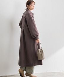 バックタックステンカラーコート