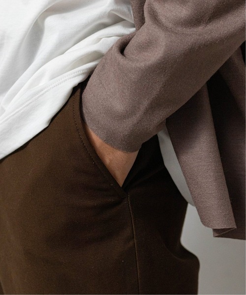 EDIFICE（エディフィス）の「モールスキン ストレッチパンツ（その他パンツ・メンズ・ブラウン/ネイビー/ベージュ・LARGE/X-LARGE/SMALL/MEDIUM）」の5枚目の写真